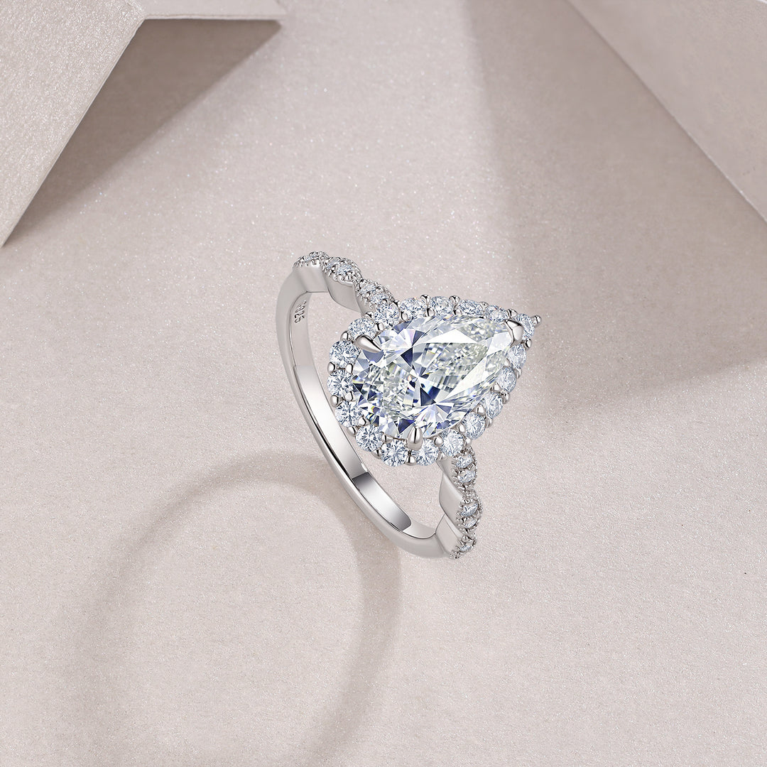 Ilavine 3.5CT טבעת
