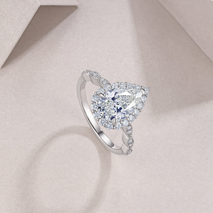 Ilavine 3.5CT טבעת