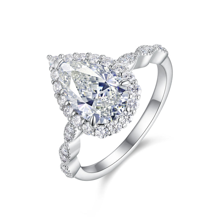 Ilavine 3.5CT טבעת