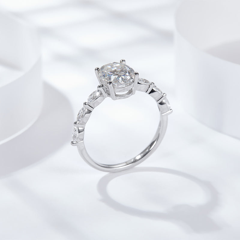 Corvaline 2.0CT טבעת