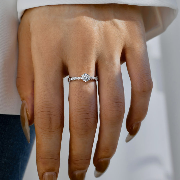 Elyra 0.5CT טבעת