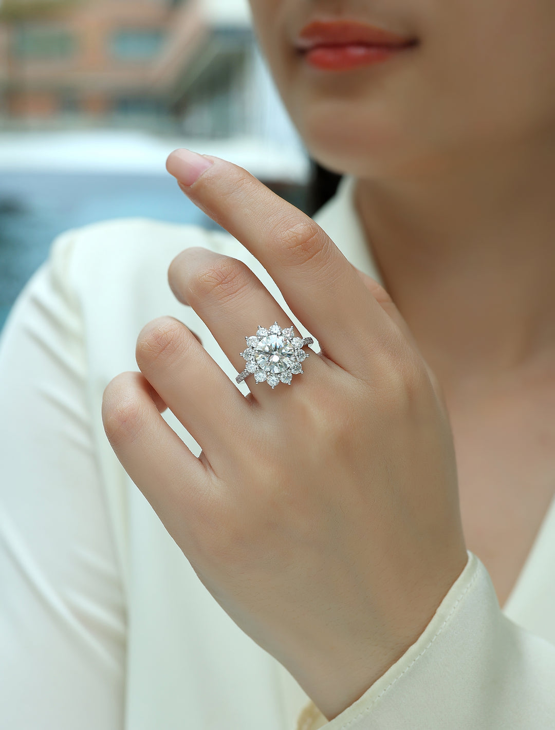 Clarielle 4.6CT טבעת