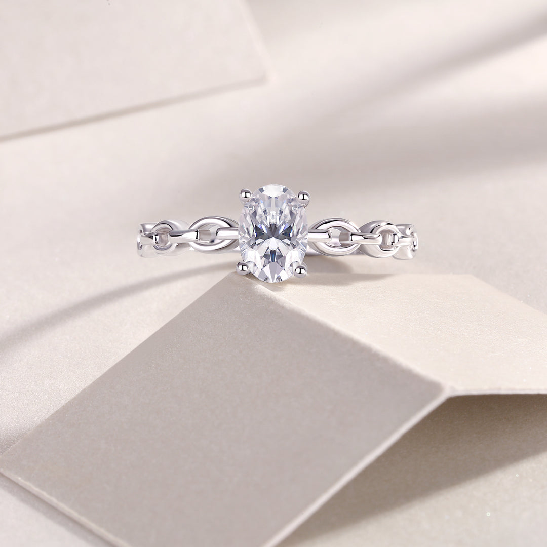 Myriaelle 1.0CT טבעת