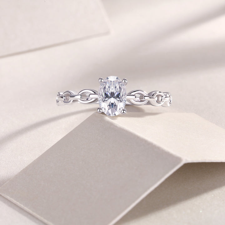 Myriaelle 1.0CT טבעת