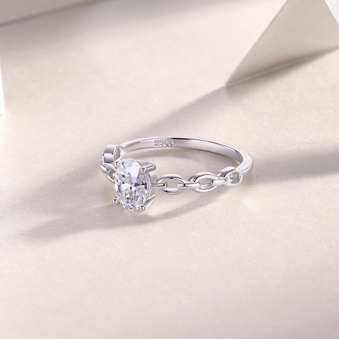 Myriaelle 1.0CT טבעת
