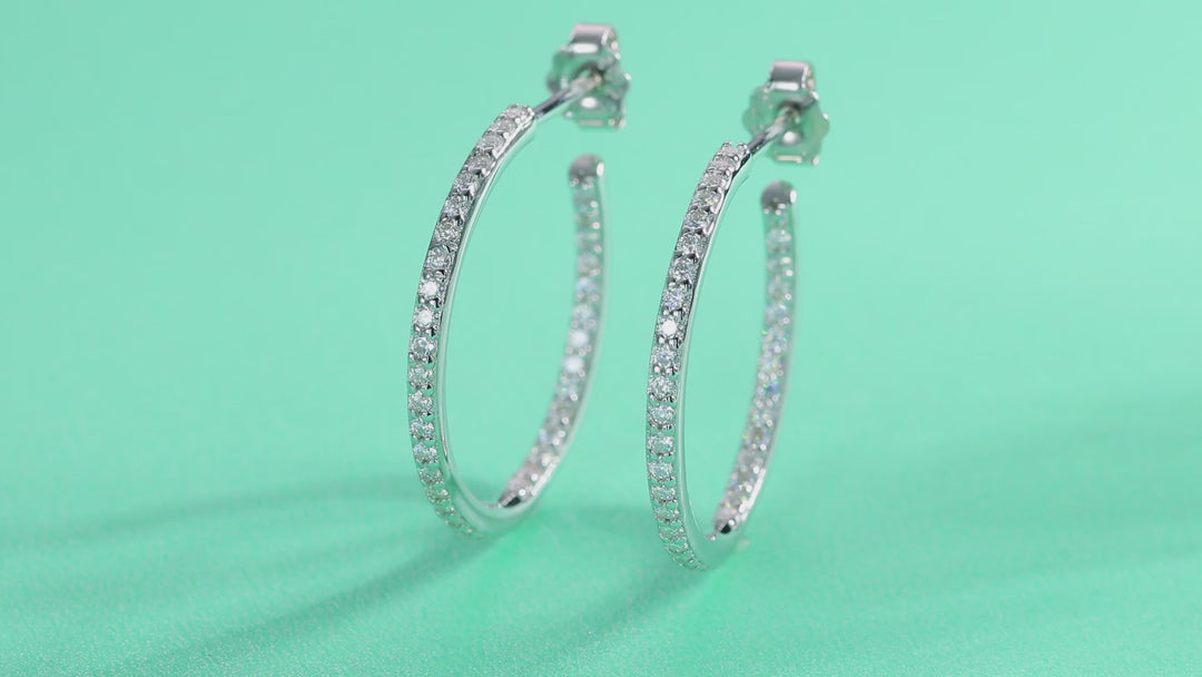 Soliera 0.6CT עגילים