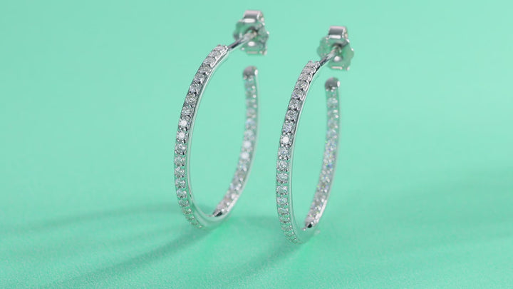 Soliera 0.6CT עגילים
