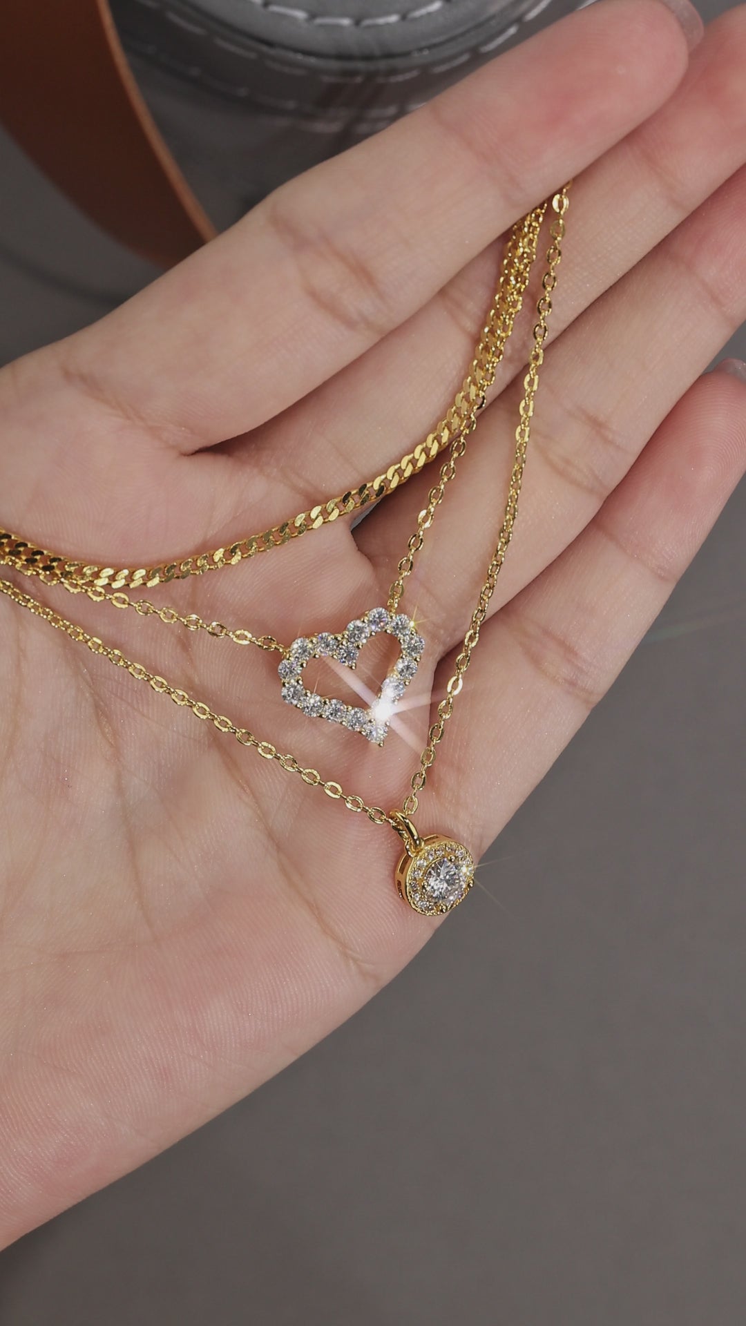 Emelyne 1.3CT שרשרת