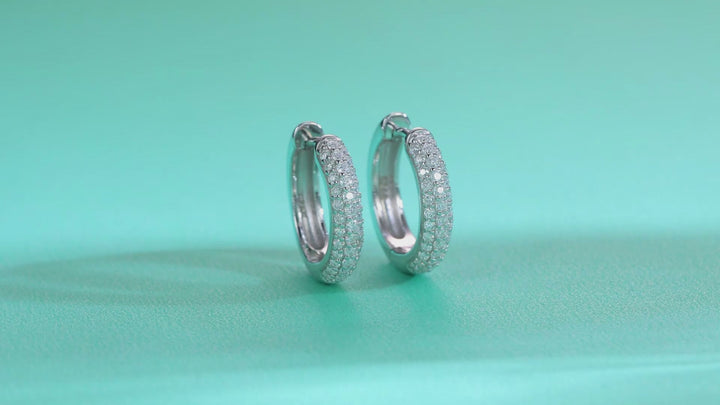 Alviane 0.5CT עגילים