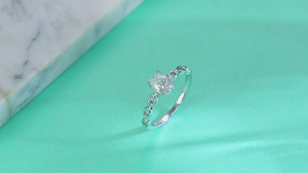 Myriaelle 1.0CT טבעת