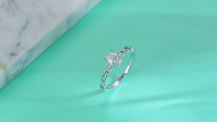 Myriaelle 1.0CT טבעת